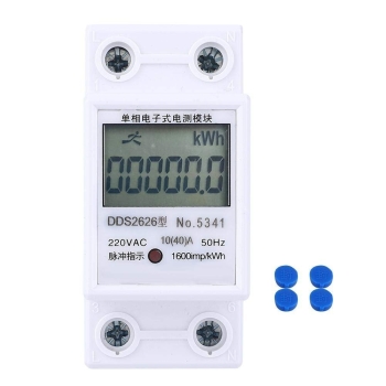 Jedofazowy licznik energii KWH 10(40) DDS2626 na szynę DIN [13080000350]